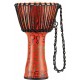 Djembe Meinl Rope Tuned Travel Pharaoh's Script - PADJ1-M-F