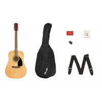 Set Chitara Acustica Fender FA-115 Dreadnought Pack Natural