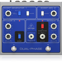 PEDALA EFECT BEHRINGER DUAL-PHASE (BI-PHASE)