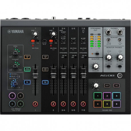 MIXER AUDIO YAMAHA AG08 B