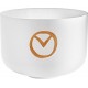 Sonic Energy Planetary Tuned Crystal Singing Bowl Meinl Chakra: Root Chakra PCSB12ESY