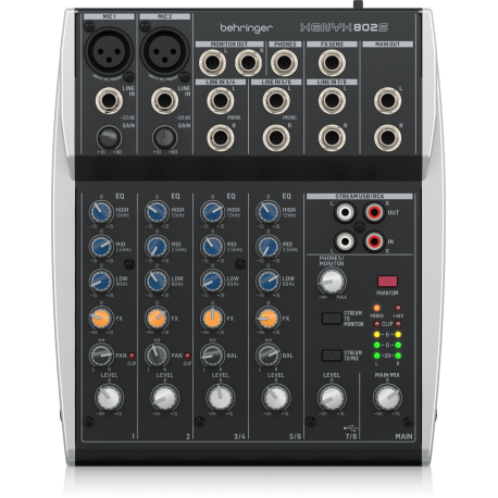 MIXER AUDIO BEHRINGER XENYX 802S