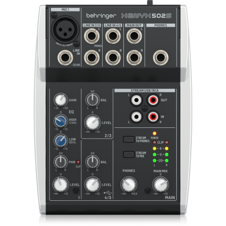 MIXER AUDIO BEHRINGER XENYX 502S