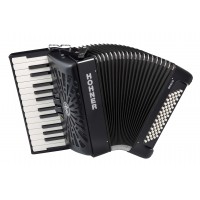 Acordeon Cromatic Hohner A16962 BRAVO II 60 Black New Bellow