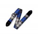 Curea Chitara Levy's MC8VIN-009 Cobalt Plaid Poly