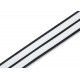 CUREA CHITARA LEVY'S MG317DRS-BLK_WHT