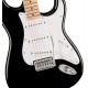 SET CHITARA ELECTRICA SQUIER SONIC STRAT MN WPG BLK