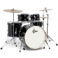 Set Complet Tobe Gretsch Renegade 22" 5 Piece Kit - Black Mist