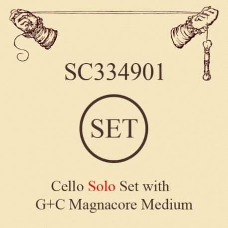 SET CORZI VIOLONCEL GEWA 639.501