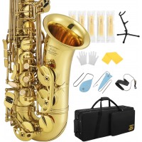 SAXOFON ALTO EASTAR EB133+EB135