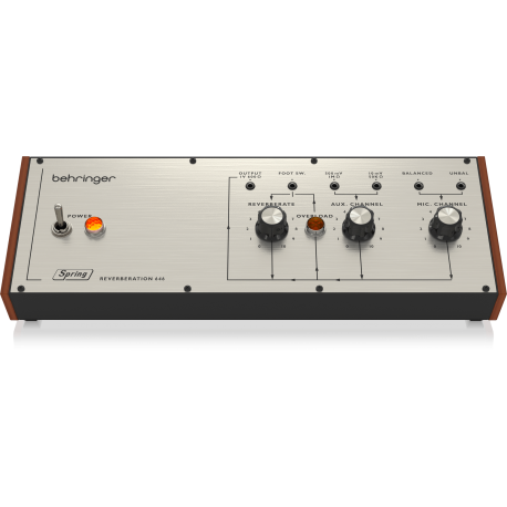 PROCESOR EFECTE BEHRINGER SPRING REVERBERATION 646