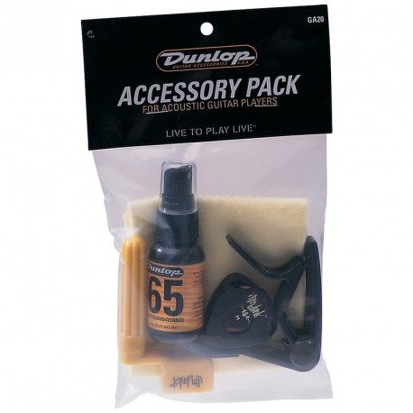 PACHET ACCESORII CHITARA ACUSTICA DUNLOP GA20