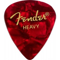Pana Chitara Fender 351 Shape Premium Picks Red Moto Heavy