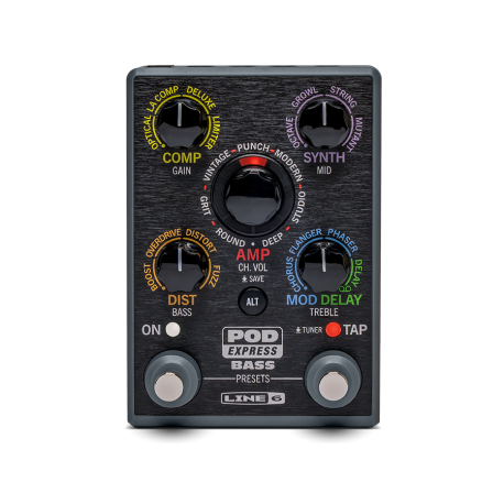 PROCESOR CHITARA LINE6 Pod Express Bass