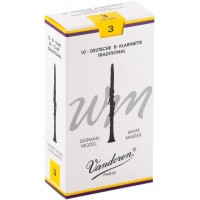 Ancie Clarinet Vandoren Bb Allemand White Master Traditional 3.5 CR163T