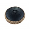 Steel Tongue Drum MEINL Sonic Energy Medium Octave, Black, B Minor (432 Hz), 8 Notes, 10" (MOSTD1BK)