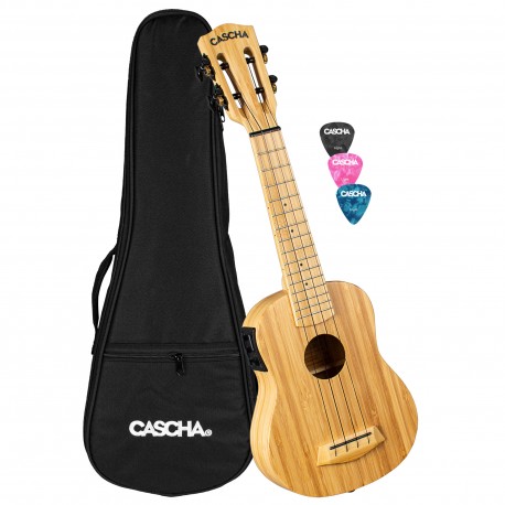 UKULELE SOPRANO CASCHA HH 2312E