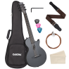 Set Chitara Acustica Cascha Carbon GACF1-BK Negru