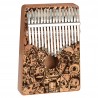 Kalimba Sela SE 251 Art Series Little Monster Laser Do 17 Note