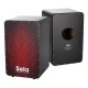 Cajon Profesional Sela SE 046 Black Red Dragon