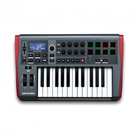 CLAVIATURA MIDI NOVATION IMPULSE 25