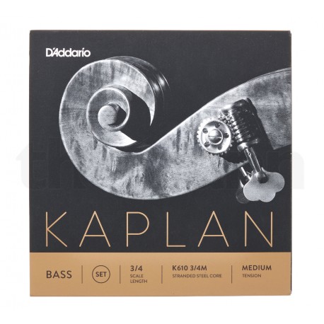 SET CORZI CONTRABAS D'ADDARIO K610 3/4M
