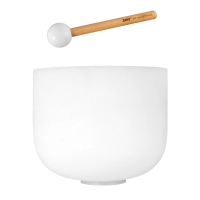 CRYSTAL SINGING BOWL SELA SECF11F