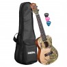 Ukulele Concert Leafy Cascha HH-2606