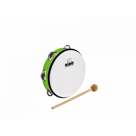 Tamburina cu Toba Copii Nino Percussion NINO51GG Verde