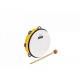 Tamburina cu Toba Copii Nino Percussion NINO51Y Yellow
