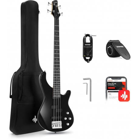 SET CHITARA BASS ELECTRICA DONNER EC1386