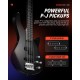 SET CHITARA BASS ELECTRICA DONNER EC1386