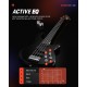 SET CHITARA BASS ELECTRICA DONNER EC1386