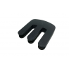 Surdina Contrabass Rosin Saver 3 Prong Leather Double Bass Mute Black