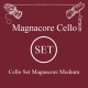 SET CORZI VIOLONCEL GEWA MAGNACORE CELLO LARSEN 639.505