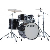 SET TOBE SONOR Sonor AQ2 Stage Transparent Black Burst