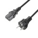 Cablu Alimentare Adam Hall K4PKD0500 IEC C13 x CEE 7/7 | 5 m