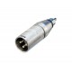 ADAPTOR XLR-RCA NEUTRIK NA2MPMM