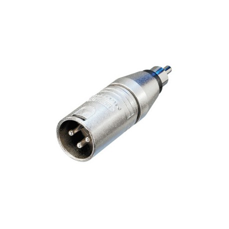 ADAPTOR XLR-RCA NEUTRIK NA2MPMM