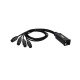 CABLU MULTICORE ADAM HALL 4 STAR CATBOX XF3