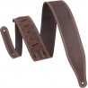 Curea Chitara Levy's Piele Naturala Like Butter Series, Dark Brown M17BDS-DBR