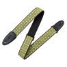 Curea Chitara Levy's Original Hootenanny Series 2" Jacquard Weave Green M8HT-25
