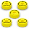 Set 5 buc Pad Cinel Cympad Chromatics Cymbal Pad Set Yellow