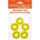 PAD CINEL CYMPAD CHROMATICS CYMBAL PAD SET YELLOW