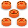 Set 5 buc Pad Cinel Cympad Chromatics Cymbal Pad Set Orange