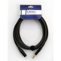 Cablu Audio &ROLL &ROLL6MV 6m, XLR tata / Jack 6.3 stereo