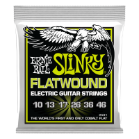 SET CORZI CHITARA ELECTRICA ERNIE BALL FLATWOUND REGULAR SLINKY 10-46