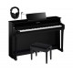 PIAN DIGITAL YAMAHA Pachet CLP835PE CLAVINOVA YAMAHA pian digital + bancheta + casti (B/DW/R/WA/WH)