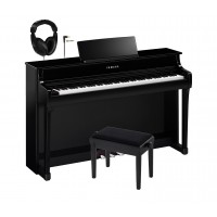 PIAN DIGITAL YAMAHA Pachet CLP835PE CLAVINOVA YAMAHA pian digital + bancheta + casti (B/DW/R/WA/WH)