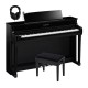 PIAN DIGITAL YAMAHA Pachet CLP845PE CLAVINOVA YAMAHA pian digital + bancheta + casti (B/DW/R/WA/WH)
